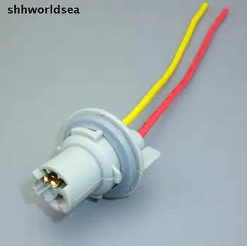 shhworldsea T10 W5W T15 Automobilių LED lemputės prijunkite pleišto sunku adapterio lizdas, jungtis t10 automobilio lempos laikiklis adapteriai bazės