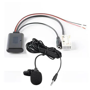 Bluetooth, AUX-Garso Kabelis, Mikrofonas laisvų Rankų įranga Adapteris, kištukiniai Lizdai, BMW E60 E63 E64 E66 E81 E82 E70 