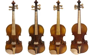 Baroko stiliaus DAINA Meistras 4/4 smuikas,apdaila shell,turtingas,saldus garso