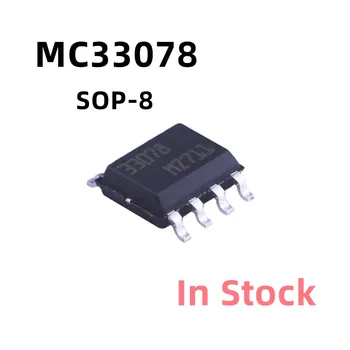 10VNT/DAUG MC33078 33078 MC33078DR SOP-8 Veiklos stiprintuvo mikroschema Sandėlyje