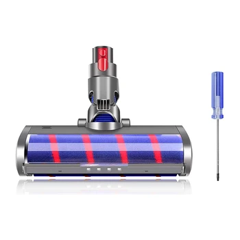 Minkštas Volelis Švaresnis Galvos Dyson V7 V8 V10 V11 V15 Belaidžius Stick Vacuum Cleaner Priedai Grindų Šepečiu Galvos Įrankis