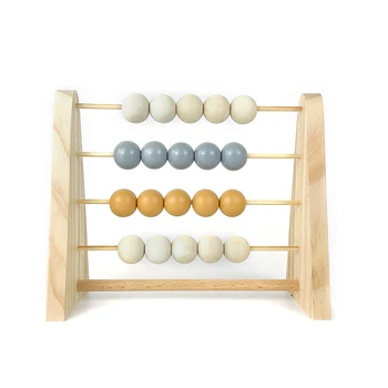 Vaikų Ankstyvojo Ugdymo Matematikos Mediniai Abacus Ankstyvo Mokymosi Granulių Žaislai Darbalaukio Mediniai Papuošalai Ikimokyklinio Ugdymo Prop