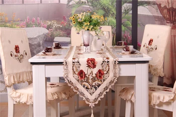 Europa, siuvinėtos stalo runner vėliavos stalo dangtis taurės kilimėlis 229 gėlių reklama trinkelėmis, TV spintelė medžiaga vestuvių namų tekstilės