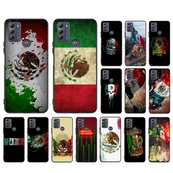 Meksikos vėliava Telefoną Atveju Moto G100 G50 G60 G60S G10 G20 G30 G53 G13 G32 G stylus G8 G9 G Galios G9 Plus G Gryno Shell