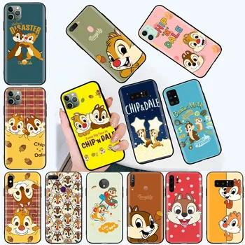 C-28 Chip & dale Soft Case for Samsung Galaxy A30 A30S A40S A41 A53 A6 A7 A8 Plius A9 A81 A82 F62 Pastaba 8 9 Quantum 2