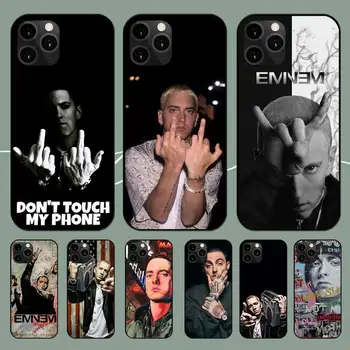 Reperis Eminemas Amerikoje Telefono dėklas Skirtas iPhone 11 12 Mini PRO 13 14 XS MAX X XR 6 7 8 Shell Plus