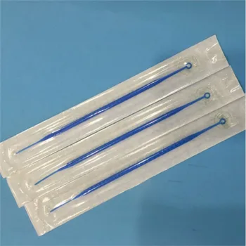 10 vnt./daug Vienkartiniai plastikiniai Stick Suleistas Strypai,10 ul Inoculating Linijos, Liepsnos Reakcija, diametras 4mm, Laboratoriniai Reikmenys