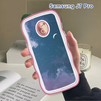 Atvejais, Samsung Galaxy J2Pro J4Plus 2018 J7Pro J2Prime J7Prime Banga Minkšto Silikono Atveju Dekoracijos Galinį Dangtelį Telefonas Atvejų
