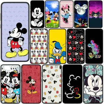 Anime Mickey Minnie Mouse Telefono Korpusas, skirtas Huawei Y7A Y6P Y5P Y6 Y7 Y9 Premjero 2018 2019 Y8P Y9A Y8S Y9S P Smart Cover Atveju