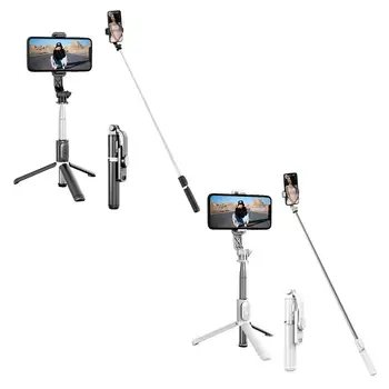 Ištraukiamas Selfie Stick Trikojo Selfie Stick Trikojis Su Nuotolinio Viskas Viename Telefone Trikojis Stovas 60-95mm Plotis Telefonai 360 Laipsnių