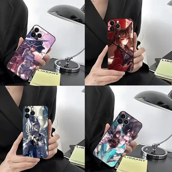 Anime Mergina Atago Azur Lane Telefono dėklas Skirtas Iphone 14 Pro Max 13 Mini 11 12 Xr Xs X 6s 8 Plius Galinį Dangtelį