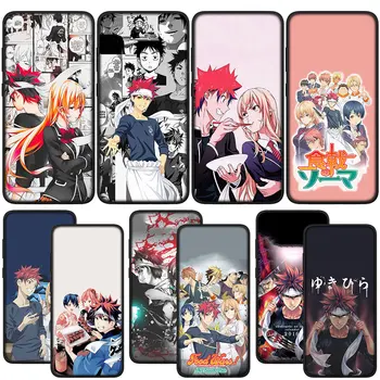 Anime Shokugeki nr. Soma Minkštas Viršelis Telefono Korpusas, skirtas Xiaomi Poco X3 NFC GT X4 M2 M3 M4 Pro M5 10T 11T 11 12 C40 F3 A3 A2 Atveju