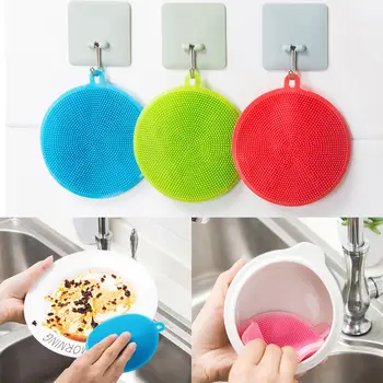 4pcs Anti-microbial valymo kempinė magija sponge melamino kempinės virtuvės kempinę, skalbimo patiekalų virtuvė scourer visos šepetys