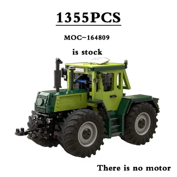 Traktoriaus 1500 - RC Įranga SS-164809 Ūkio Mašinos Kūrimo Bloką Žaislo Modelis (Be Variklio) 1355PCS 