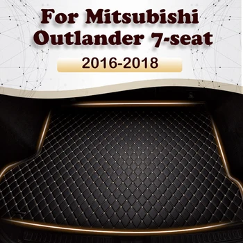 Automobilio Bagažo Skyriaus Kilimėlis Mitsubishi Outlander 7 Sėdynės. 2016 M. 2017 M. 2018 M Custom Automobilių Aksesuarai, Auto Vidaus Apdaila