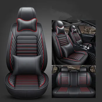 Aukštos kokybės! Pilnas komplektas, automobilių sėdynių užvalkalai už Mazda 3 2019-2009 kvėpuojantis patogus ekologinio sėdynės pagalvėlės,Nemokamas pristatymas