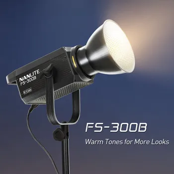 Nanlite FS-300B 2700K-6500K FS-300 5600K Stuido LED Šviesos Nuolatinė Fotografijos, Šviesos, Fotografijos Studija Vaizdo Įrašymo