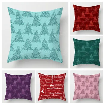 Kalėdų serija užvalkalai sofos pagalvėlių apvalkalus namų dekoro gali būti pritaikytas šventėse, 40x40 50x50 60x60 35x35