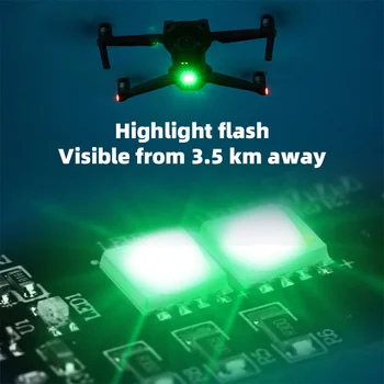 Mini Skrydžio Naktį Šviesos Perspėjimas Strobe Šviesos Žibintas Atnaujinti Dalys DJI Mavic ORO 2 Pro 2 Įkvėpti Pro Drone