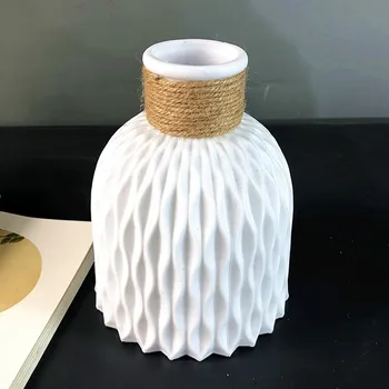 Meno Vaza Plastiko Modernus Miegamojo Anti-keramikos Išdėstymas Yra Paprastas Namų Puošybos Festivalis Šalis, Lašas Laivybos