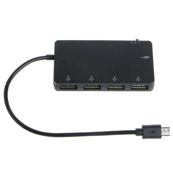 Hub 5 in 1 C Tipo su USB Skirstytuvo, 4 Prievadai USB 2.0 Duomenų centro Tablečių 51BE